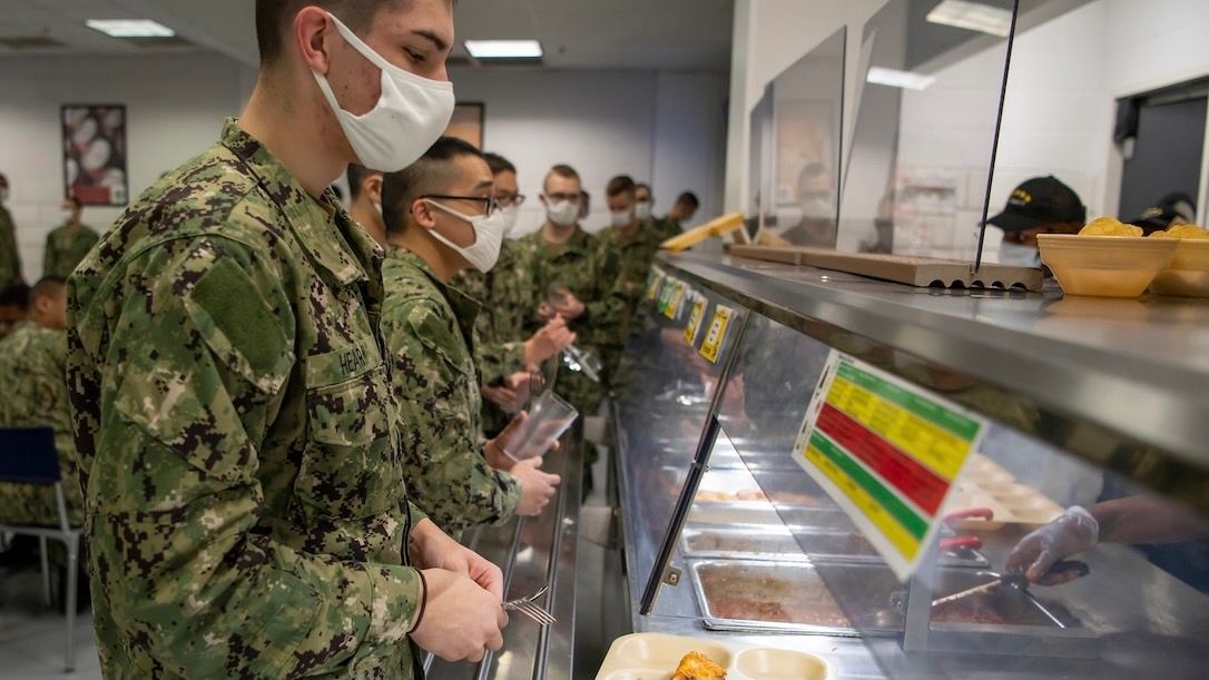 Yelp Review: Ney Hall's Food at Navy OCS